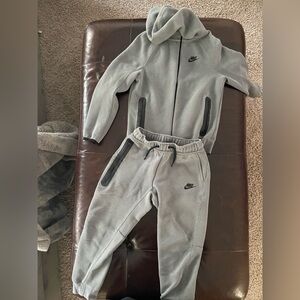 Nike Kids Sportswear Tech Fleece Full Zip Jacket Joggers Set